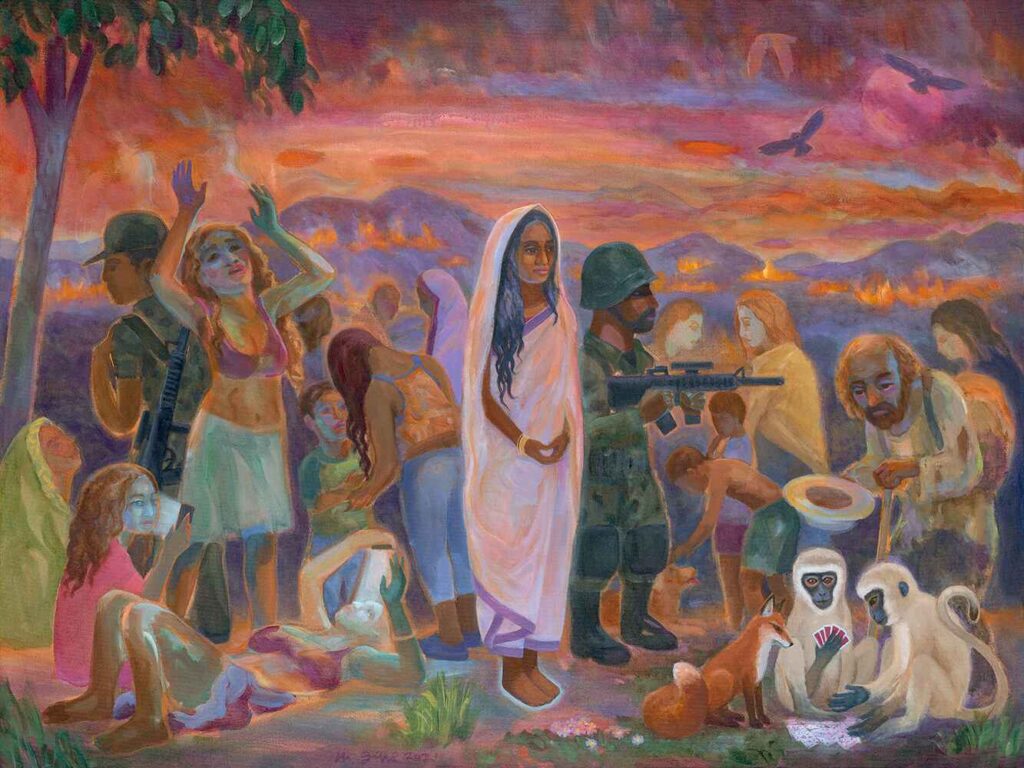 Camp 53: The card Players